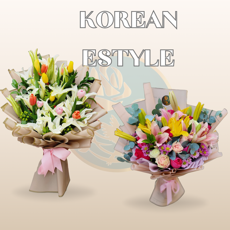 Diseños Florales Coreanos