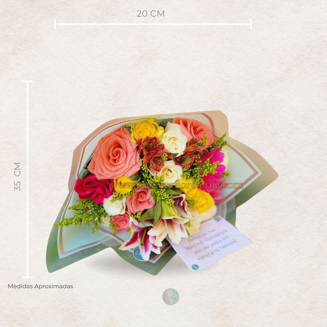 Bouquet Floral Variado – Armonía de Colores y Frescura