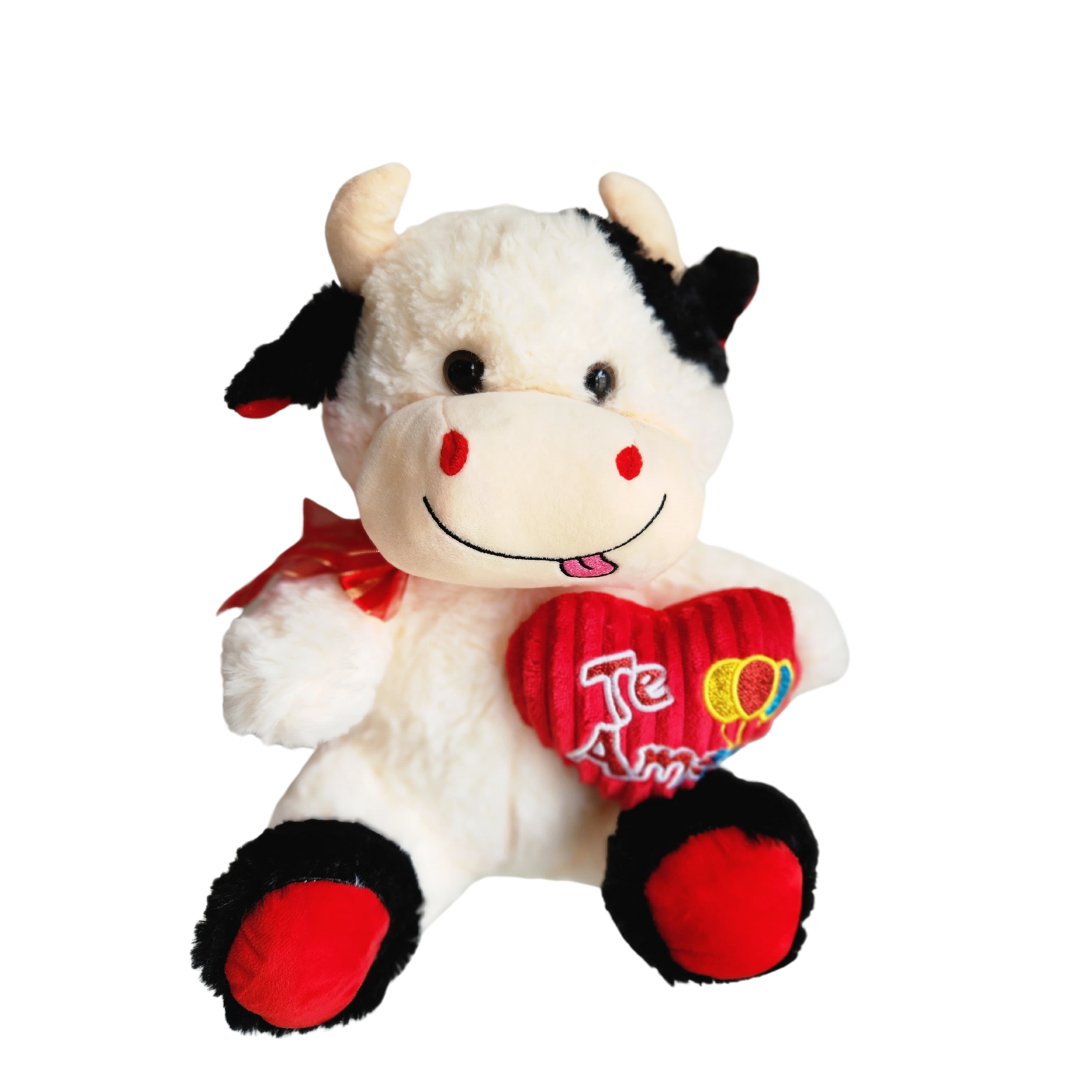 Loving Cow with Heart 35 cm