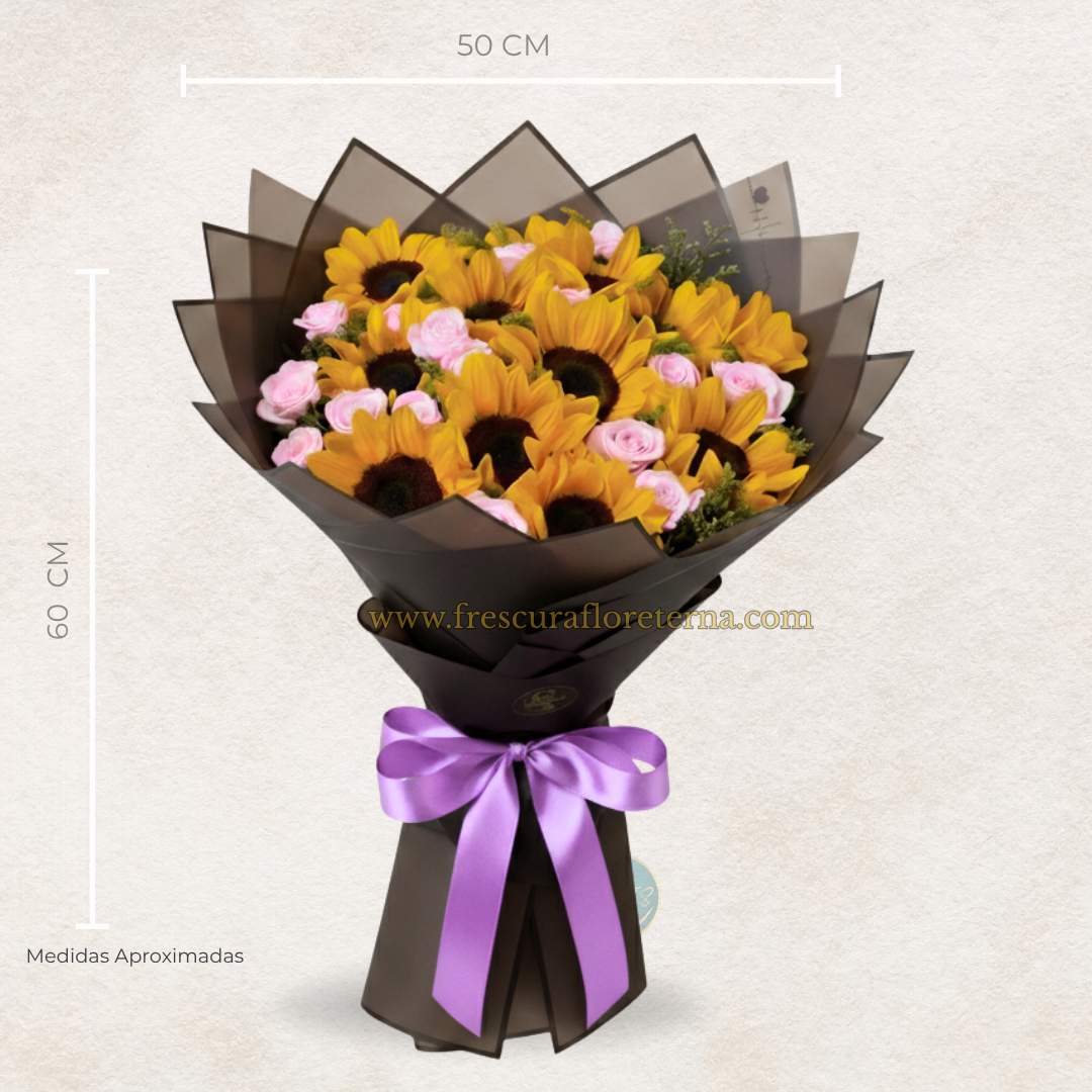 Aura Floral – Rosas & Girasoles