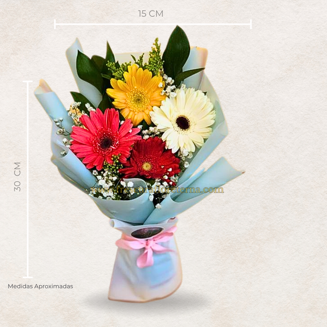 Ramo Vitalia Floral – Gerberas & Flores Mixtas(4g)