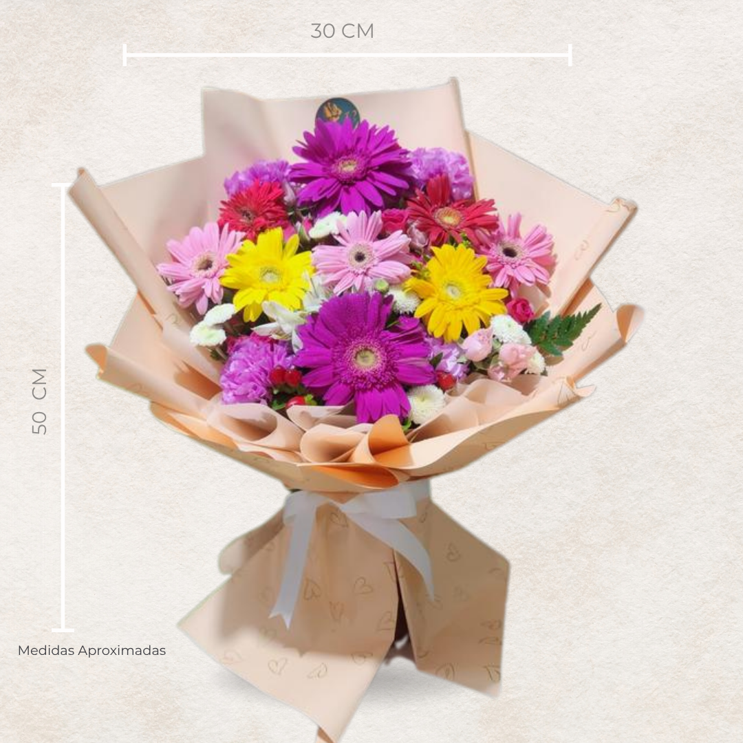 Ramo Vitalia Floral – Gerberas & Flores Mixtas