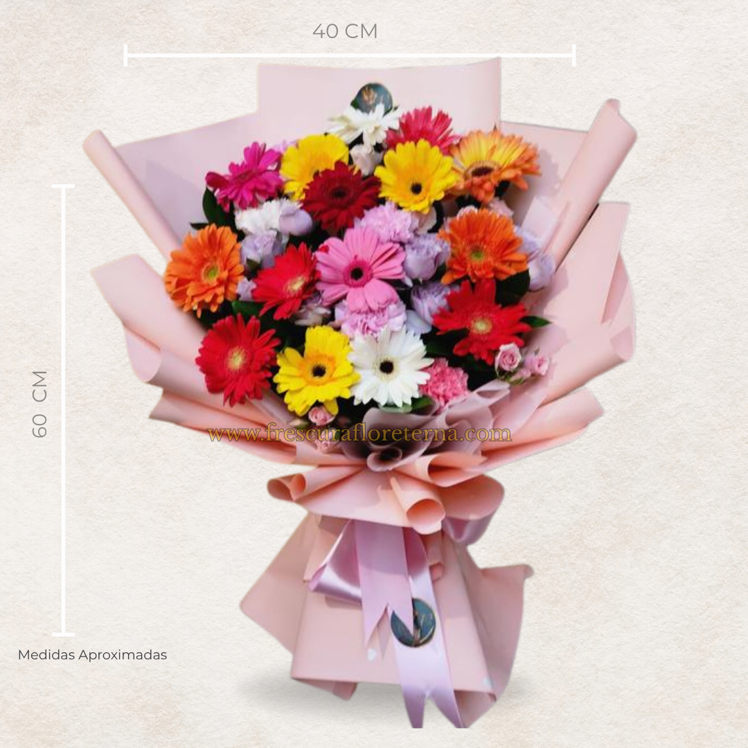 Ramo Vitalia Floral – Gerberas & Flores Mixtas