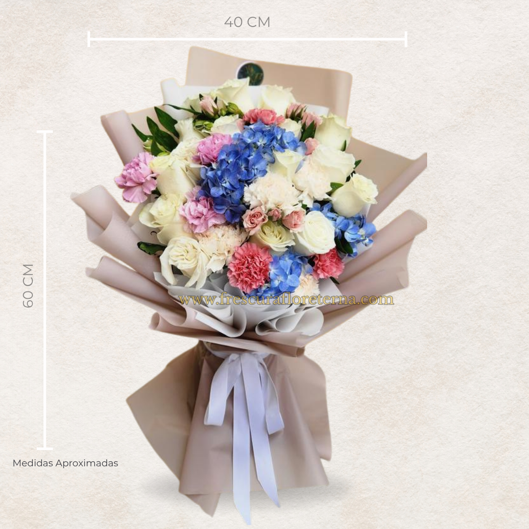 Bouquet Luxury Coreano – Estilo y Frescura Oriental