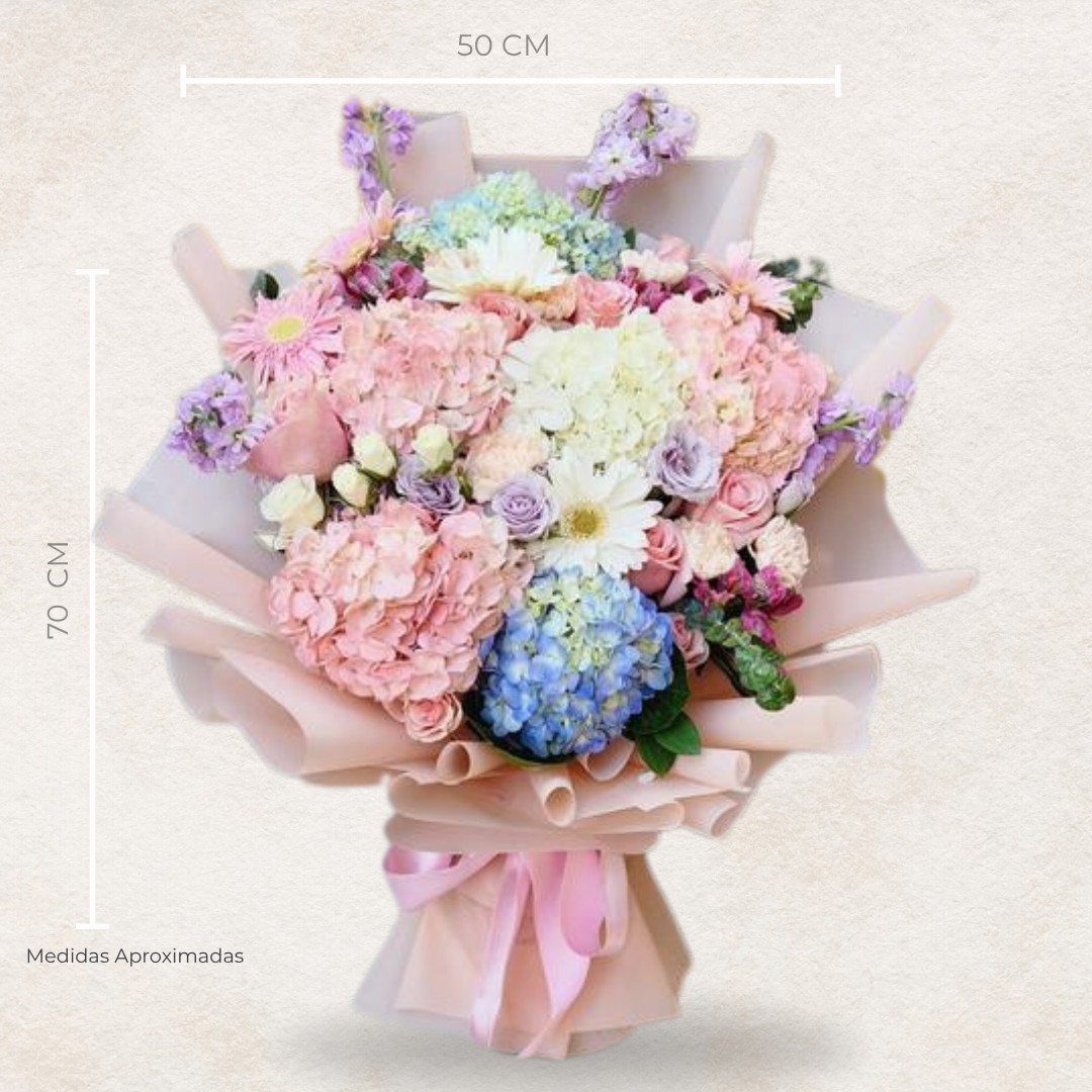 Heart of Roses and Delicate Chocolates