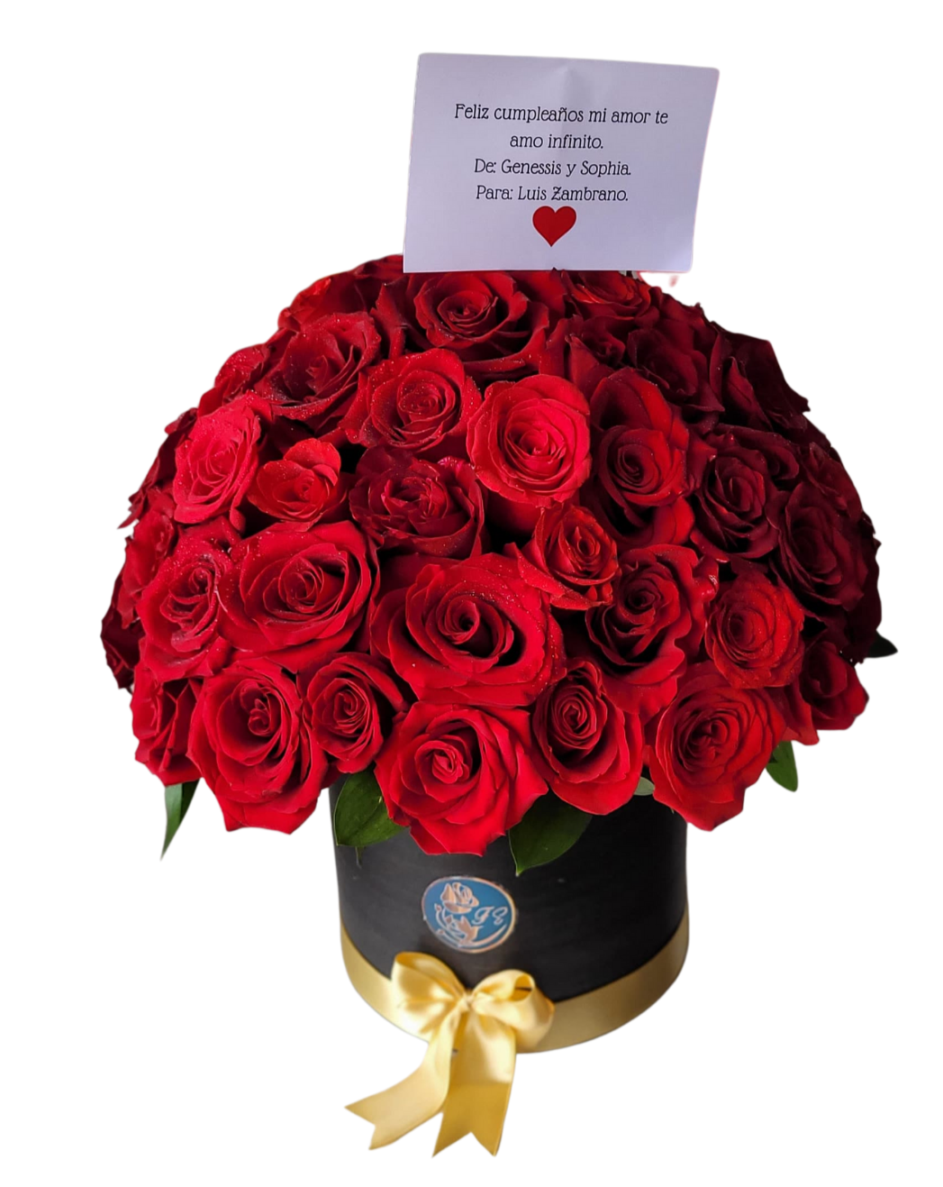 Box Floral de Rosas Frescas