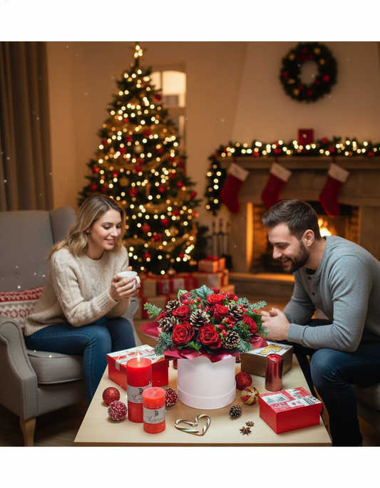 Un Ramo Navideño que Ilumina el Corazón