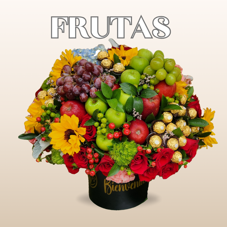 Diseños Florales con Frutas