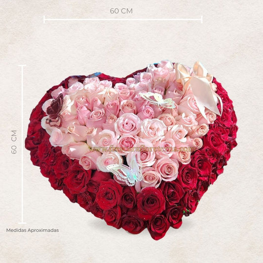 Corazón de Rosas