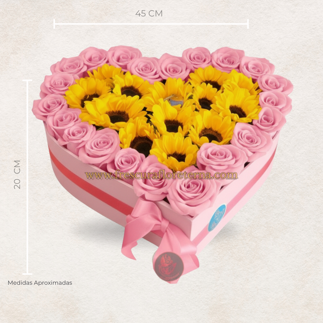 Essential heart bouquet