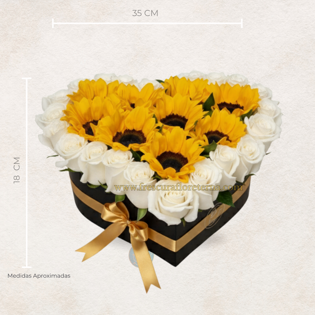 Essential heart bouquet