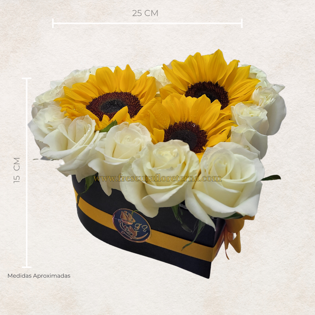 Essential heart bouquet