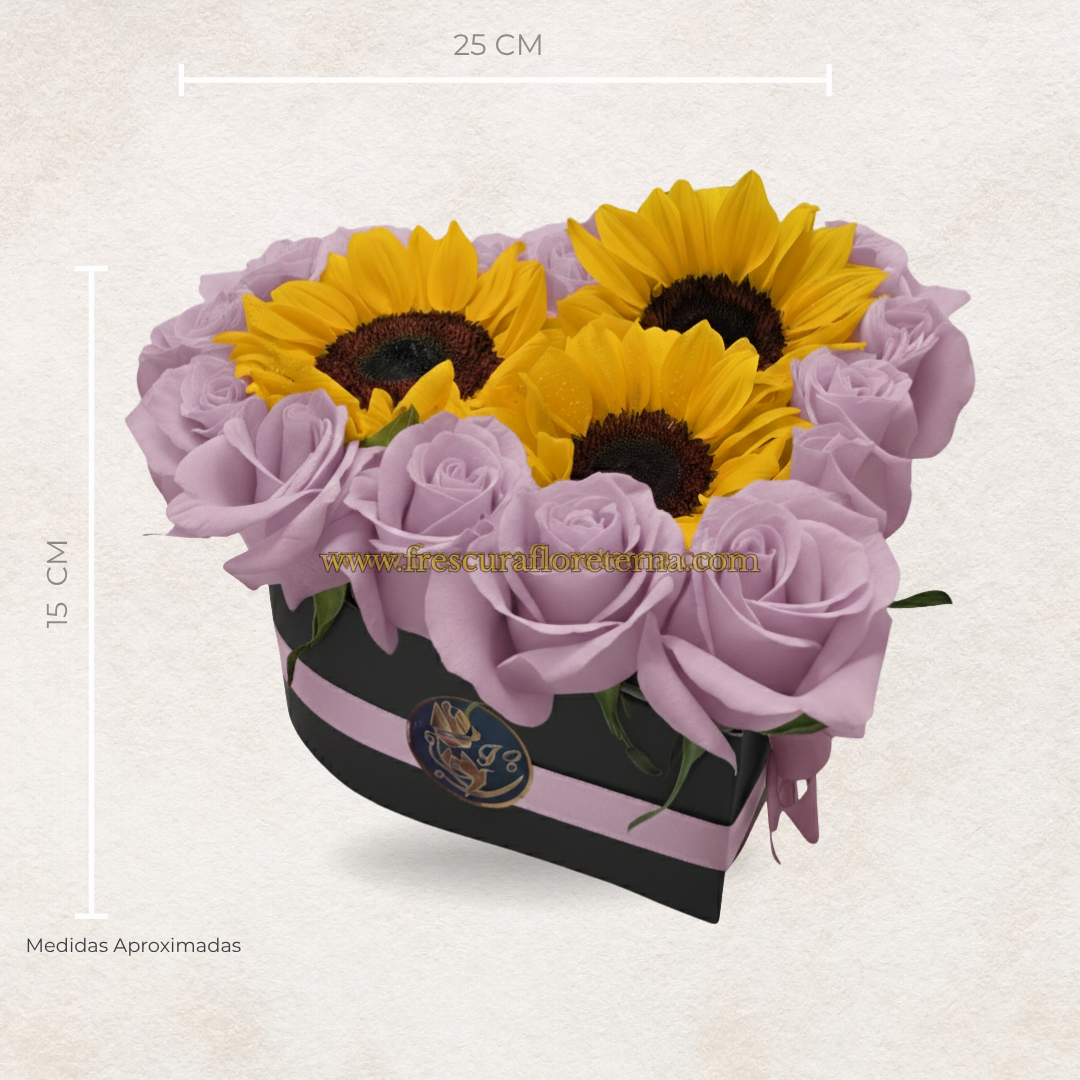 Essential heart bouquet