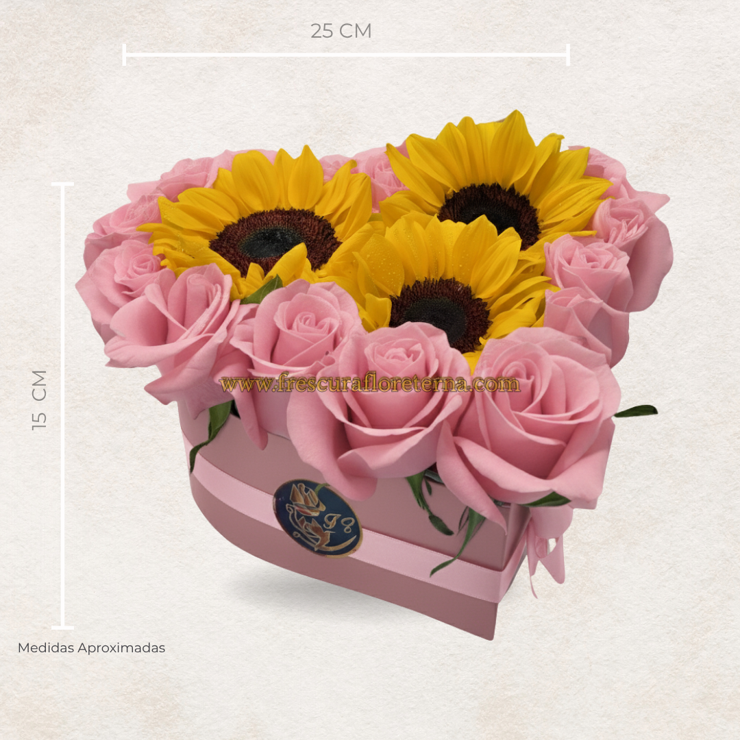 Essential heart bouquet