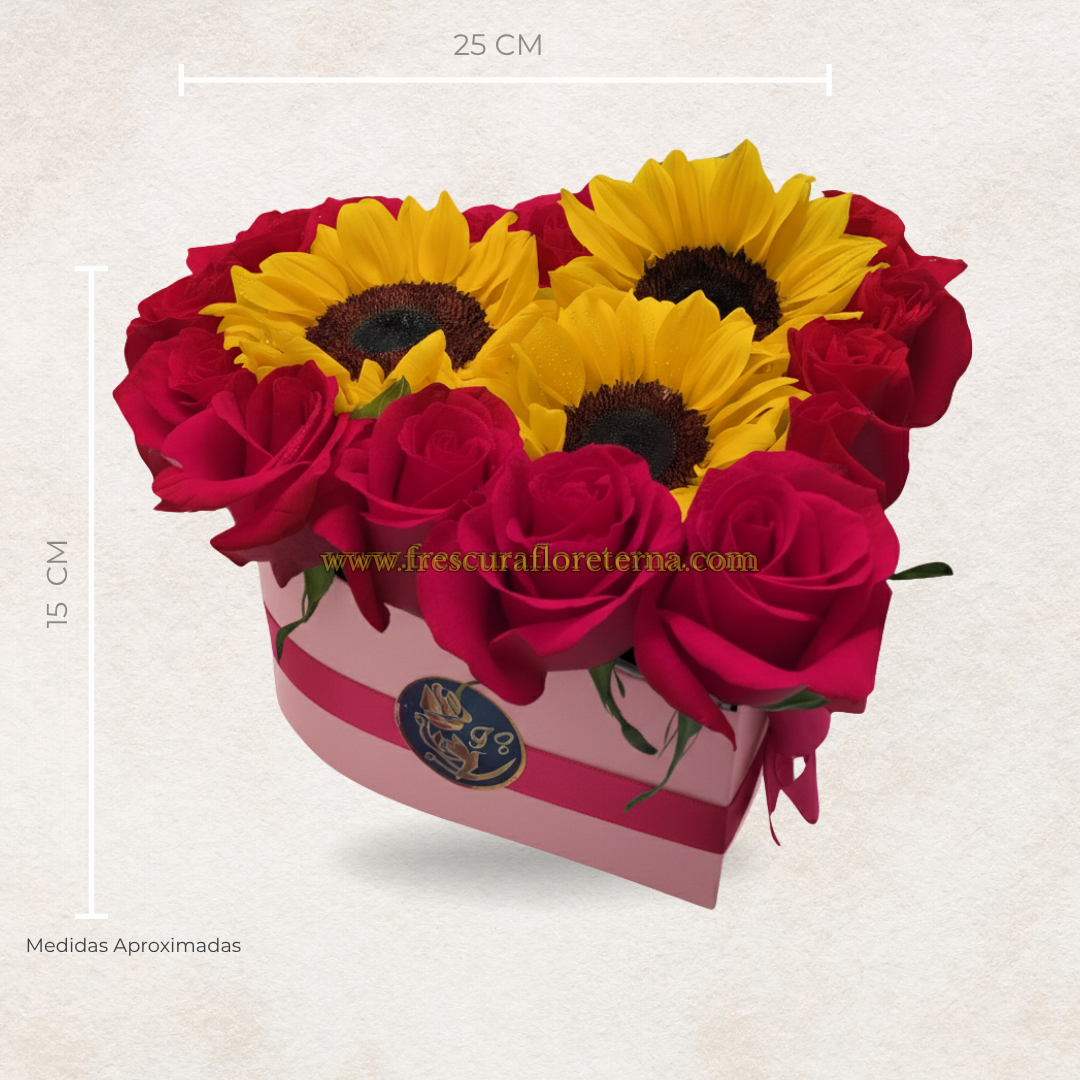 Essential heart bouquet