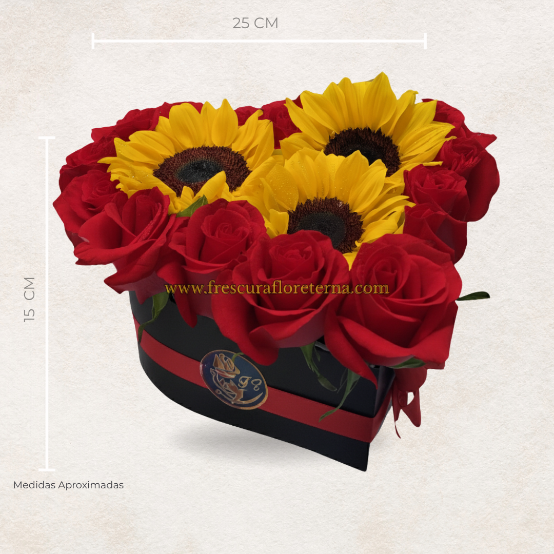 Essential heart bouquet