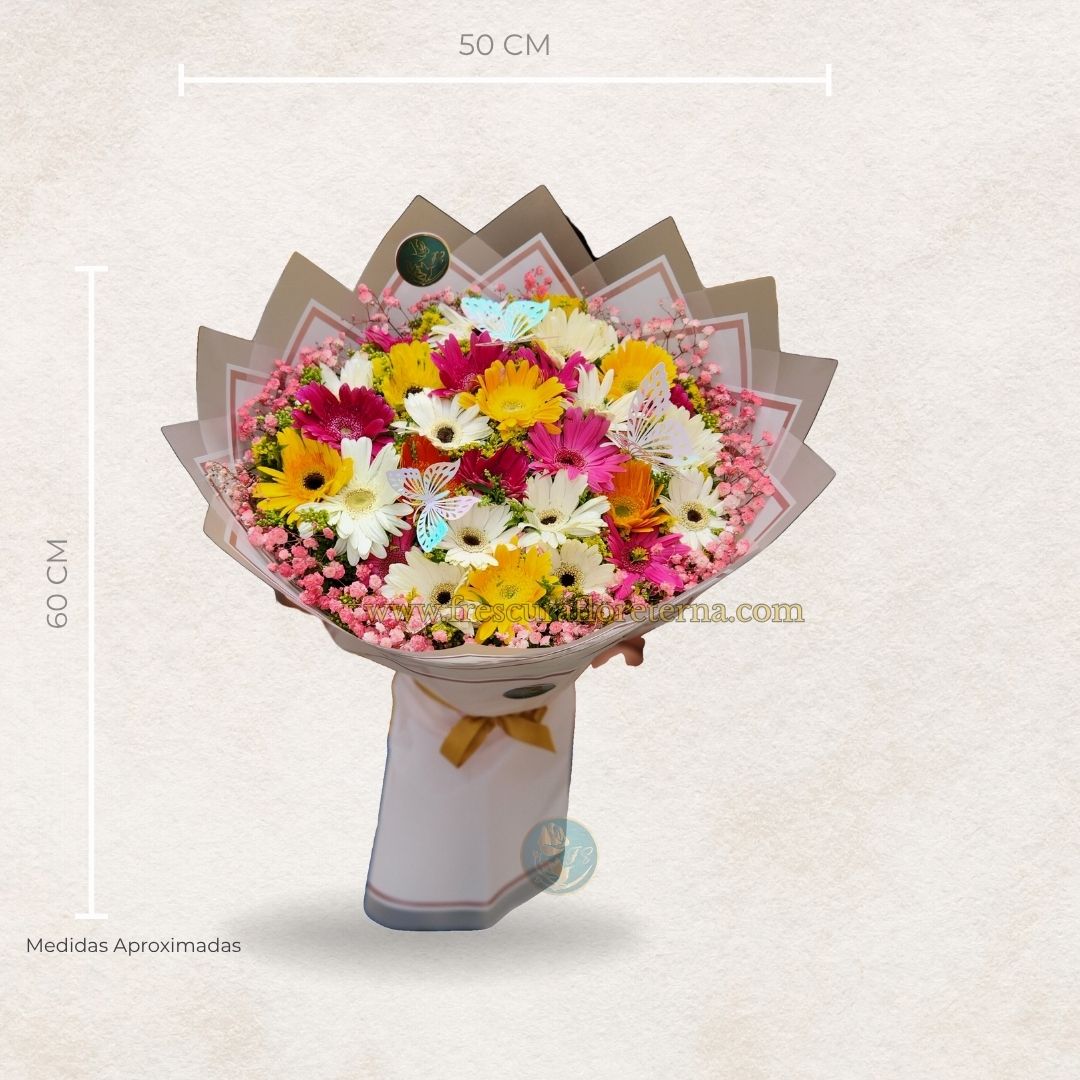 Ramo de Gerberas Vibrantes