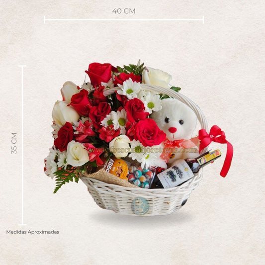 Canasta Floral Premium