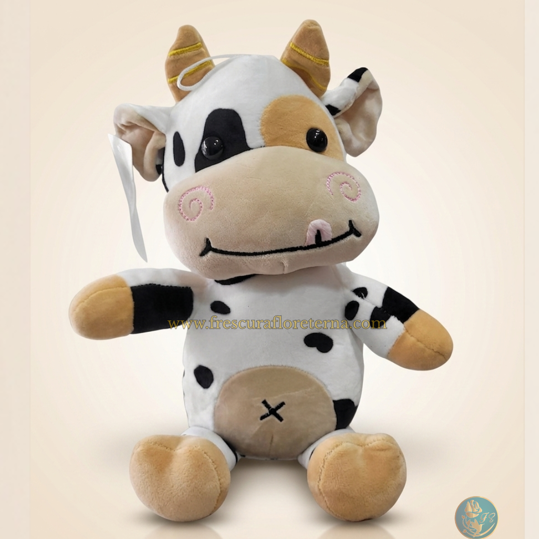 Peluche Vaca 25 cm Adorable