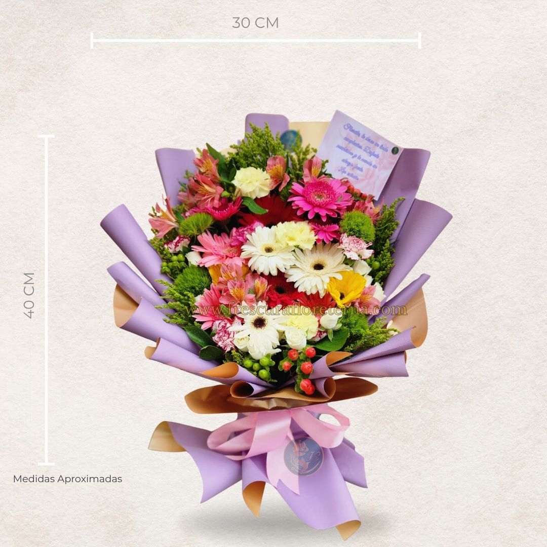 Ramo Vitalia Floral – Gerberas & Flores Mixtas