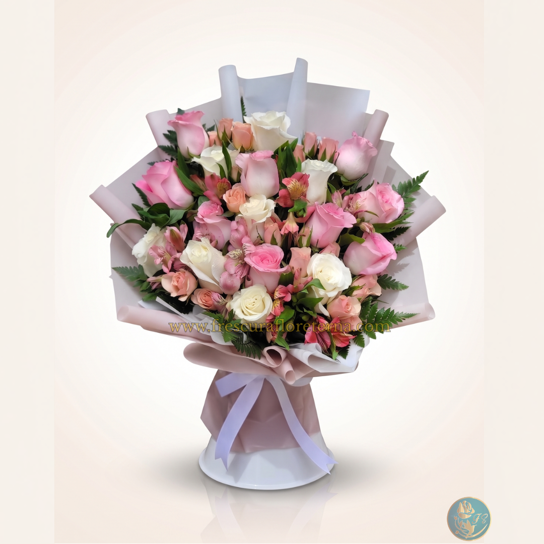 Luxury Bouquet Flowers (25 Flores )