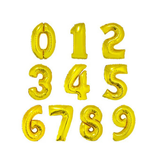 Globos Números #18 - Perfectos para Celebraciones