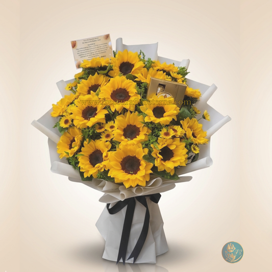 Brillo Eterno – (15 Girasoles Radiantes)
