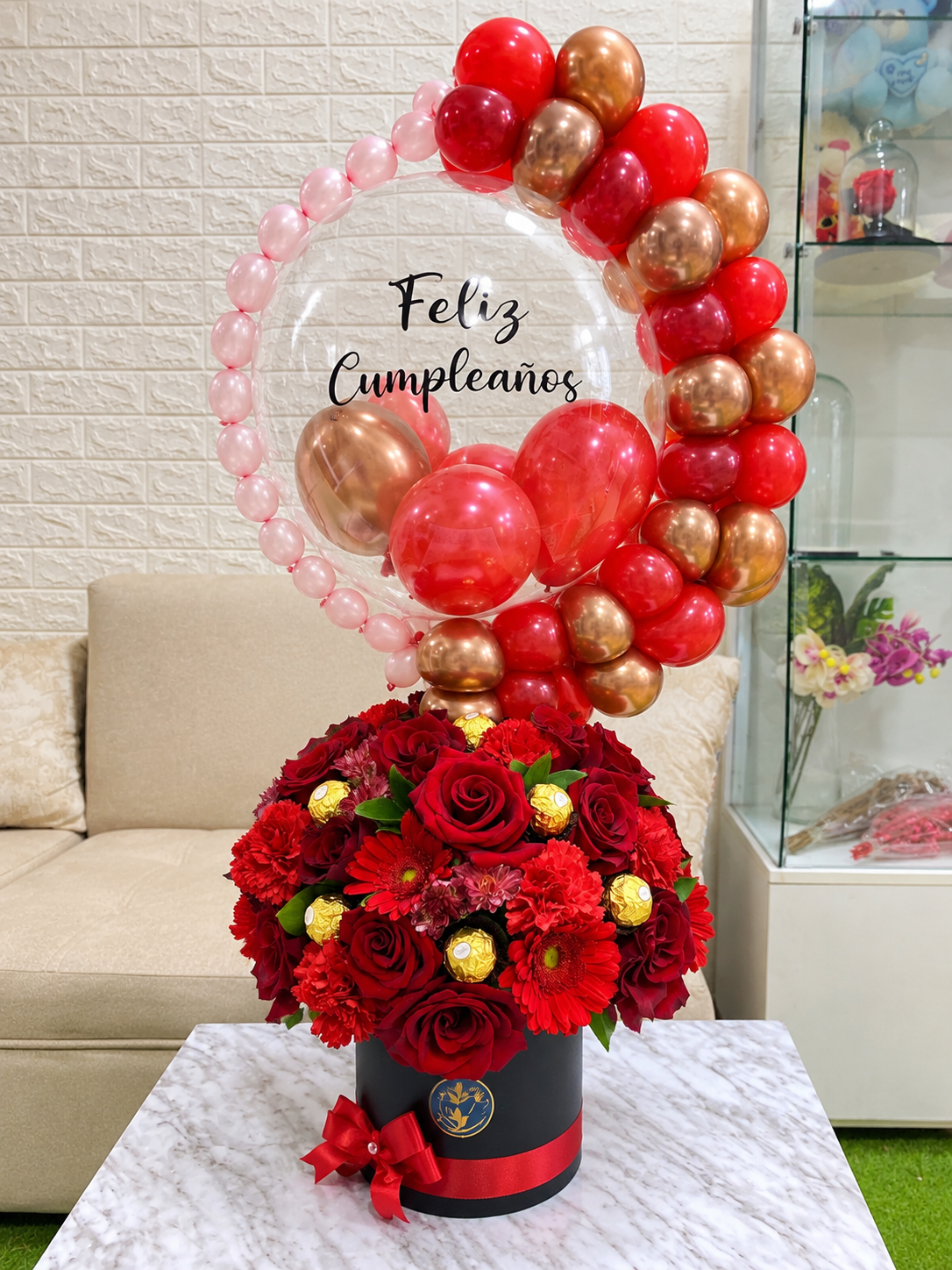 Caja de Rosas y Flores Exclusivas
