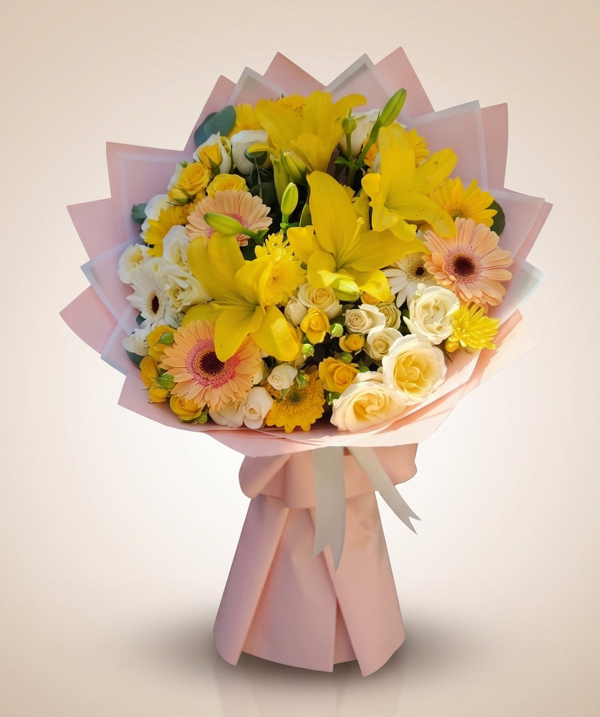 Bouquet Explosión Amarillo