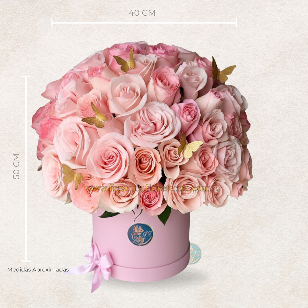 Floral Box of Fresh Roses