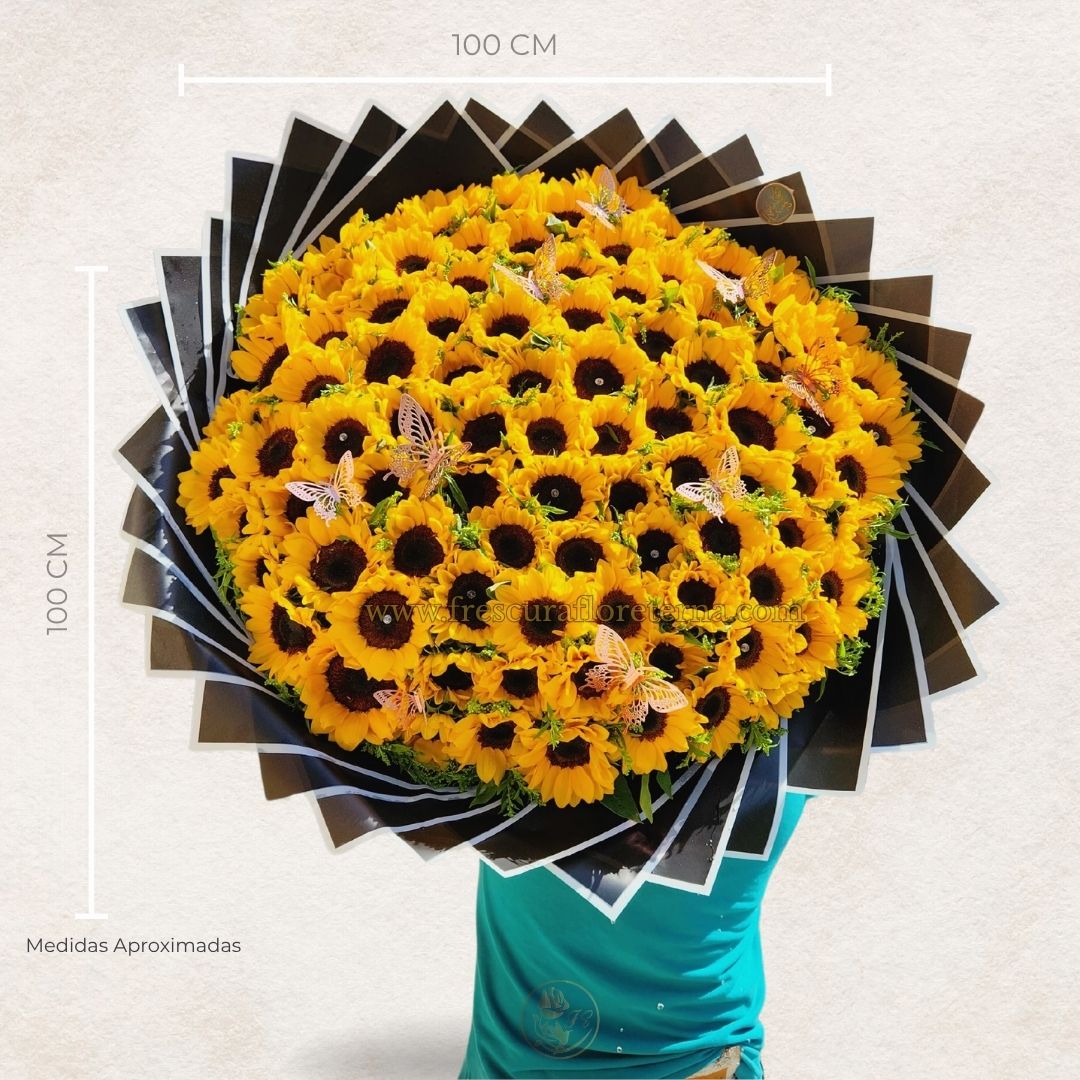 buchon de 100 girasoles