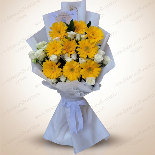 Ramo Vitalia Floral – Gerberas & Flores Mixtas (12)