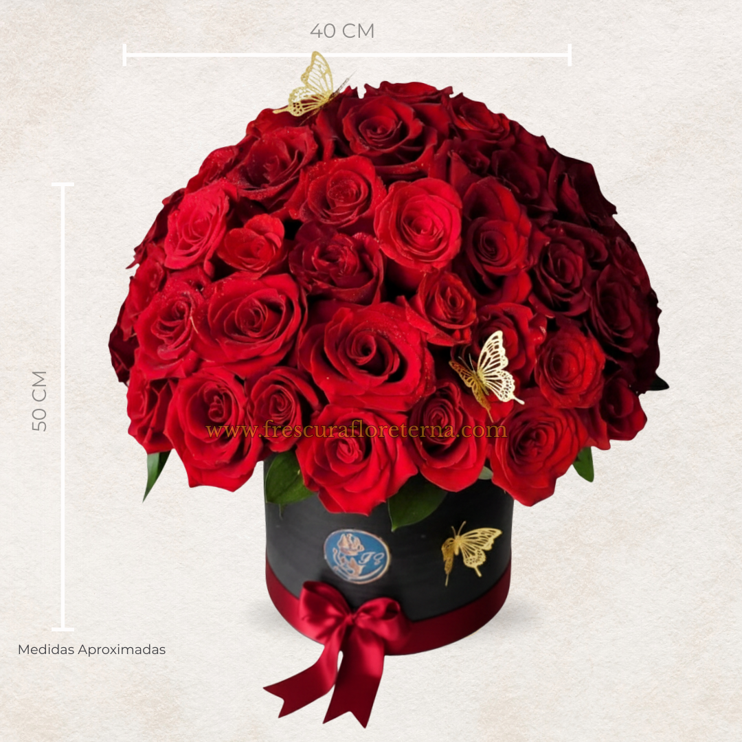 Floral Box of Fresh Roses