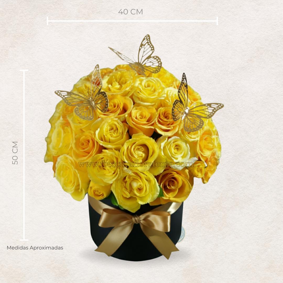 Floral Box of Fresh Roses